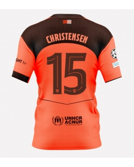 Barcelona Andreas Christensen #15 Maglia Gara Terza Repliche 2025-26 Maniche Corte